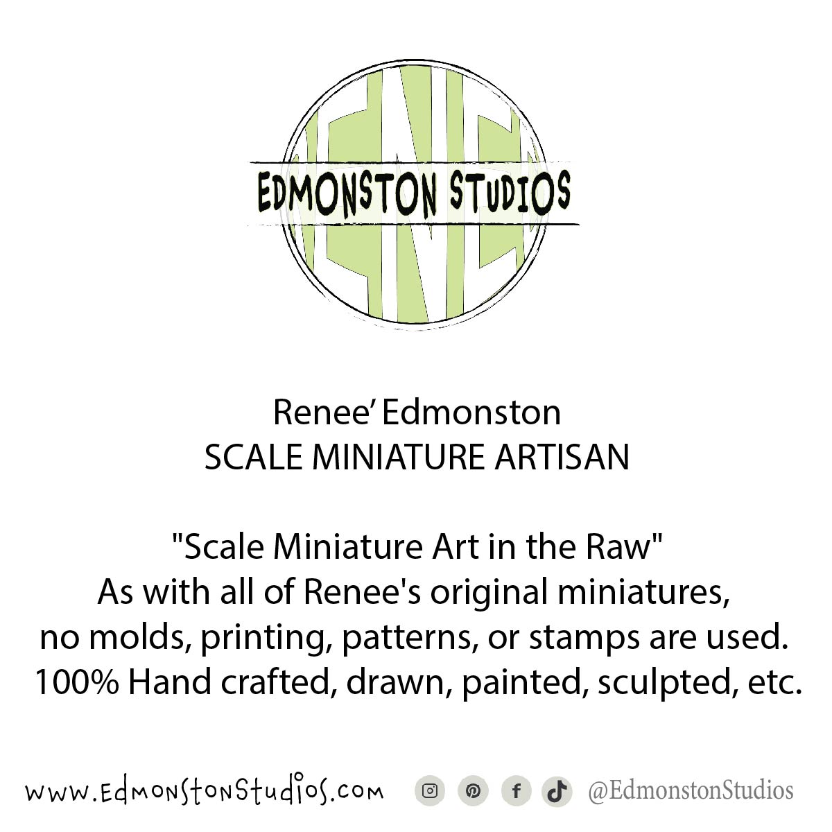 Edmonston Studios Artist in the Raw