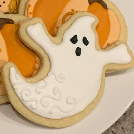 Decorated Cookies - Ghost