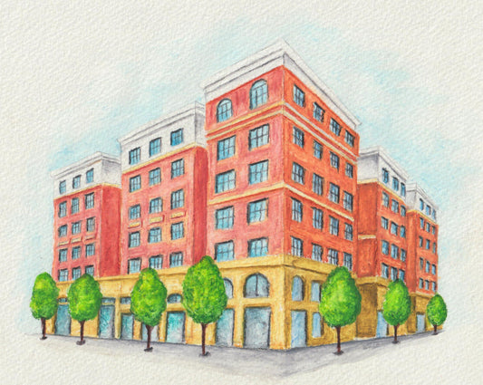 Commission for Sara - 8x10 Watercolor on 140lb Coldpress