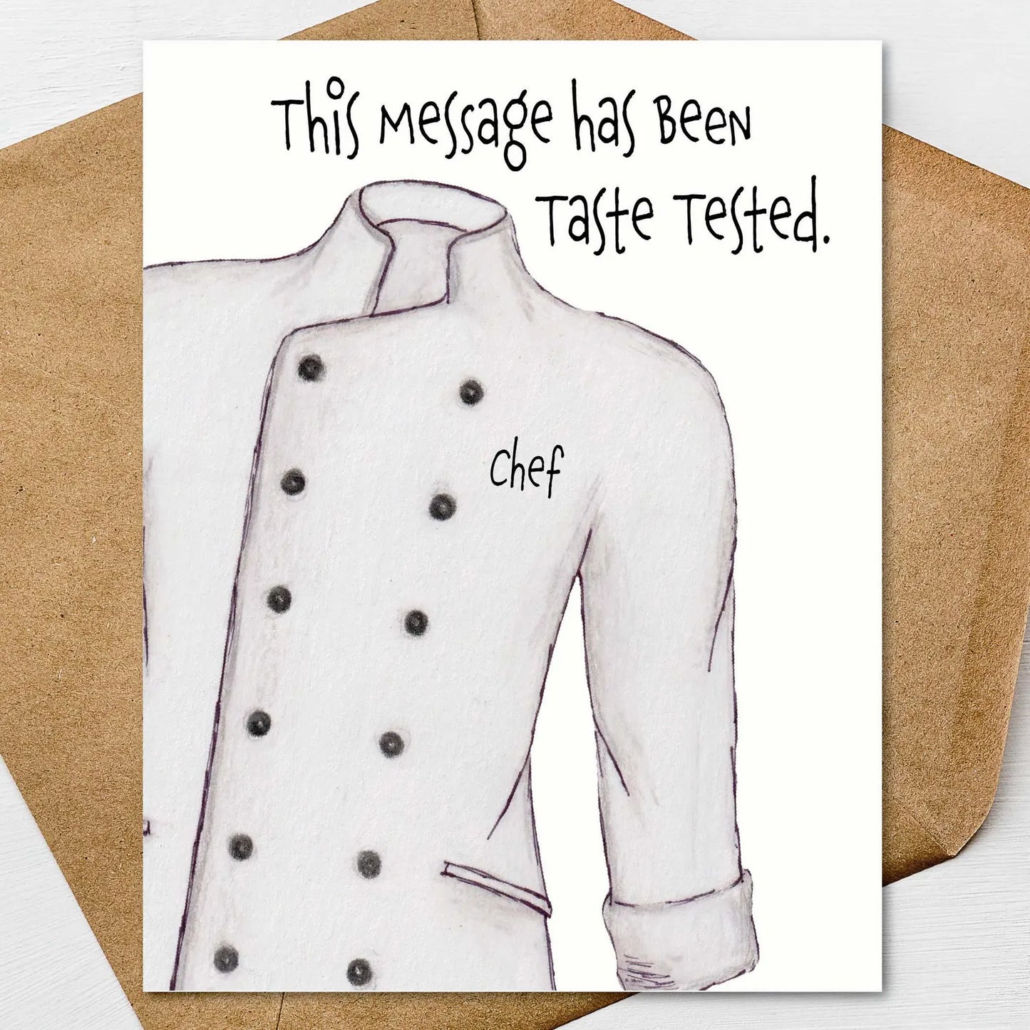 Chef Note Cards Front