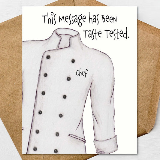 Chef Note Cards Front
