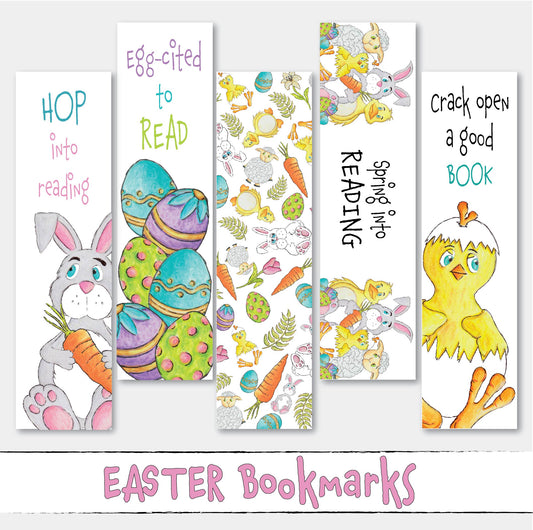 Printable Easter Bookmarks