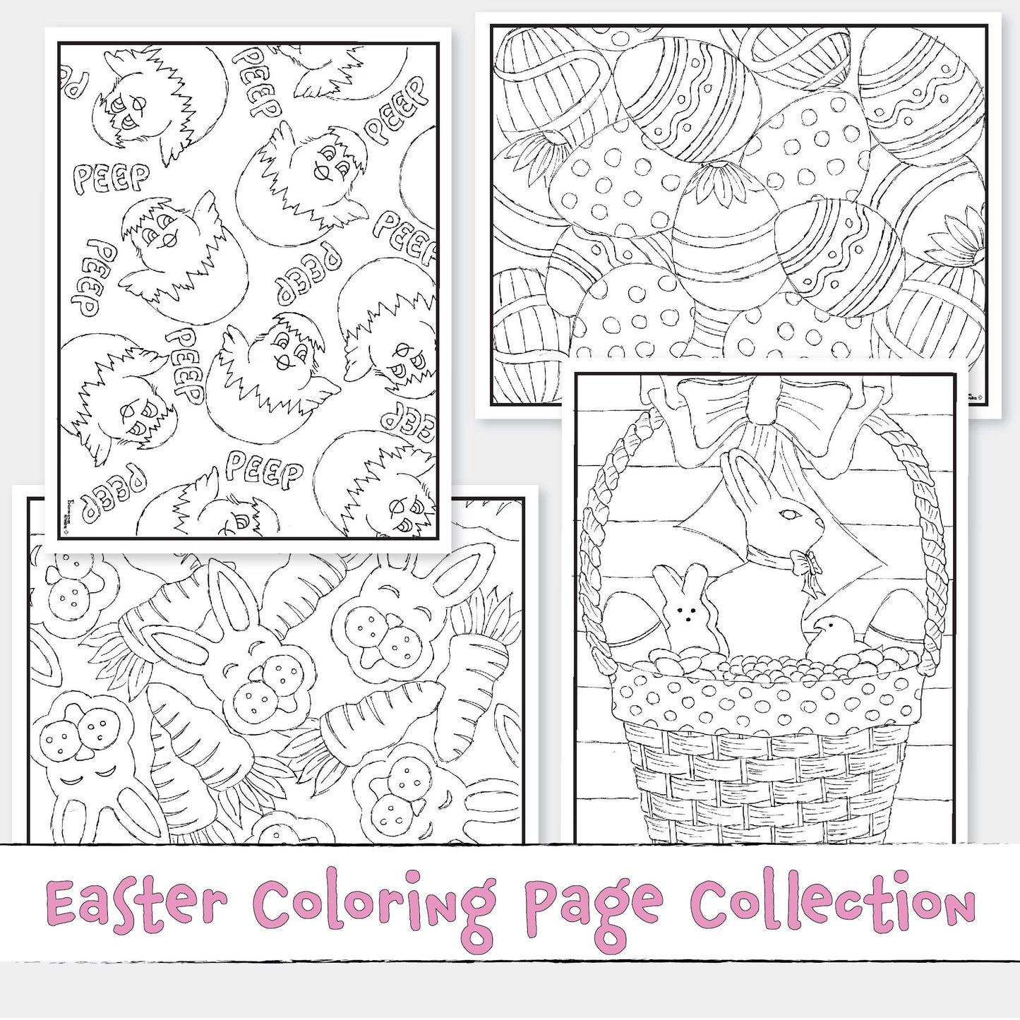 Printable Easter Coloring Pages