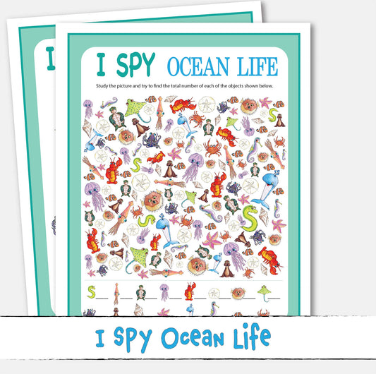 I Spy Sea Life Ocean Puzzle Game