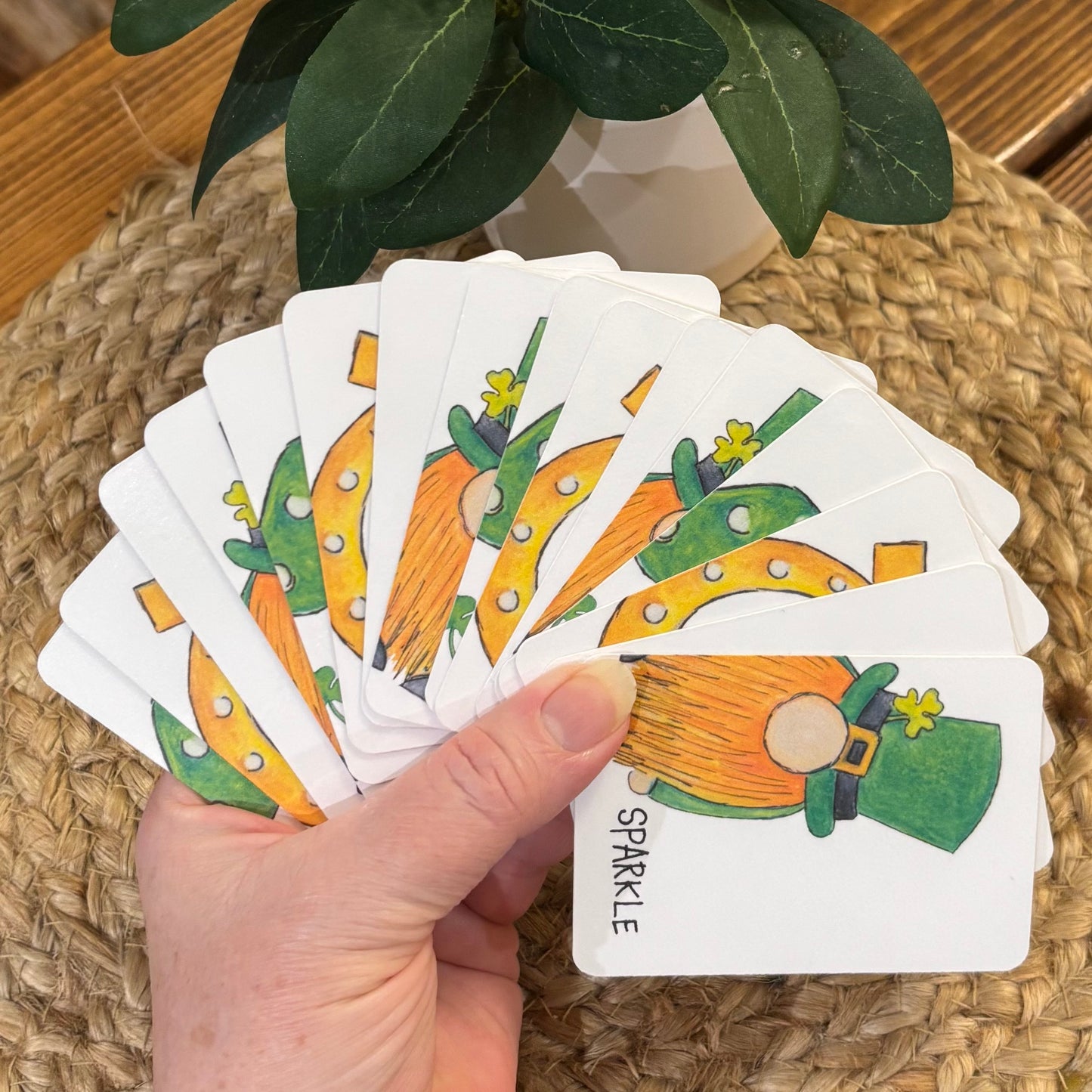 St. Patrick's Day Pocket Cards – Irish Prayer Affirmation Set (16 Count)