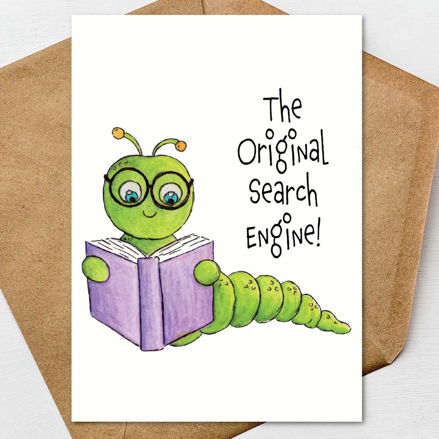 Librarian Appreciation Card, First Day of School Librarian Card, Bookworm Greeting Card, School Media Specialist, Library Staff Thank You