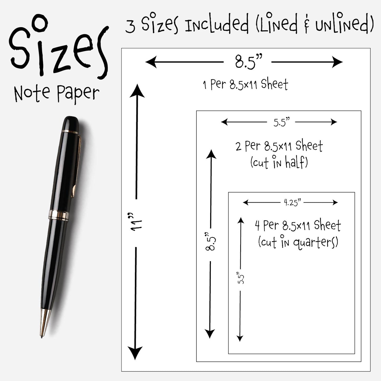 Printable Sea Turtle Notepaper Collection
