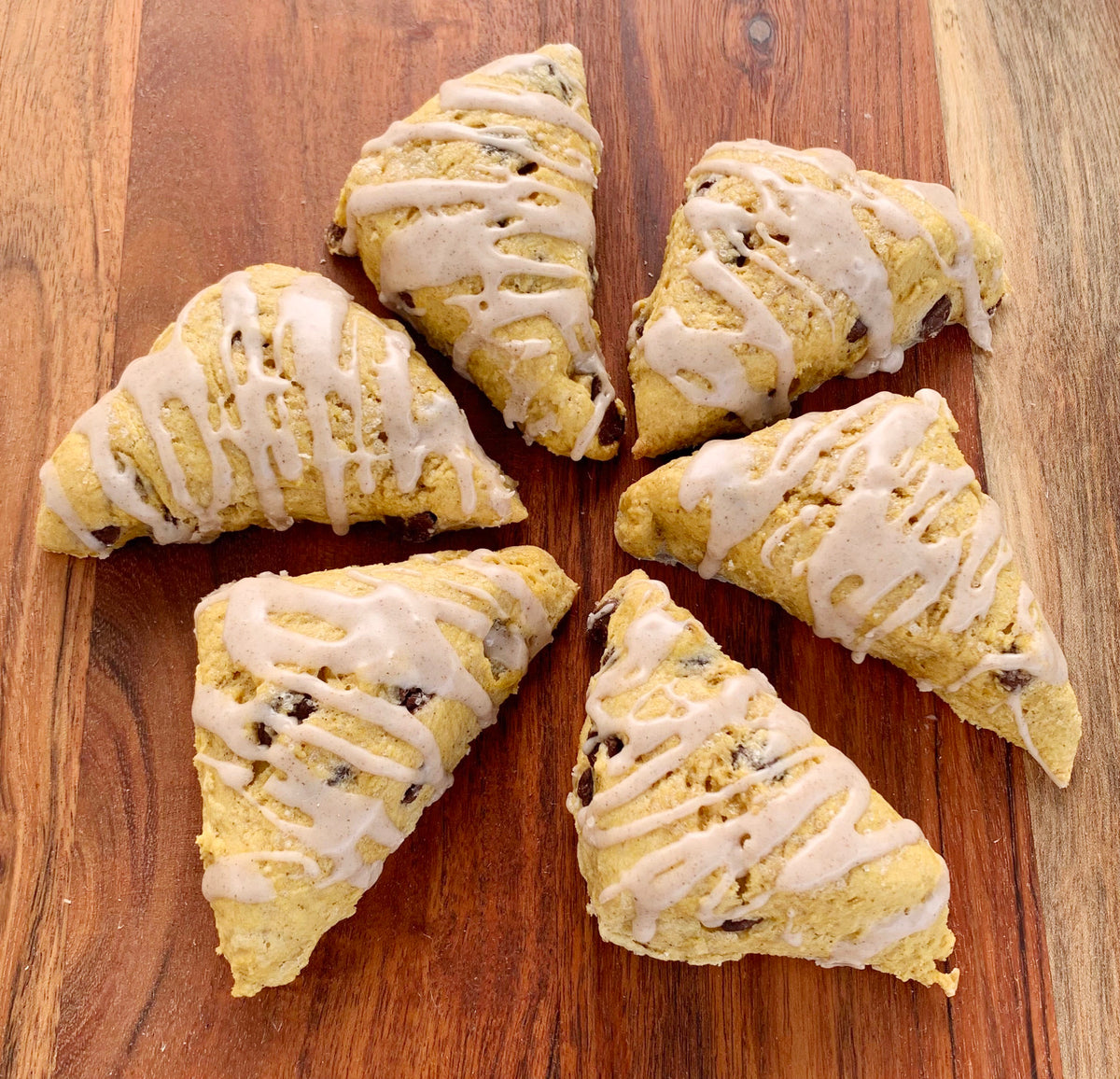 Baked Goods - Pumpkin Chocolate Chip Scones