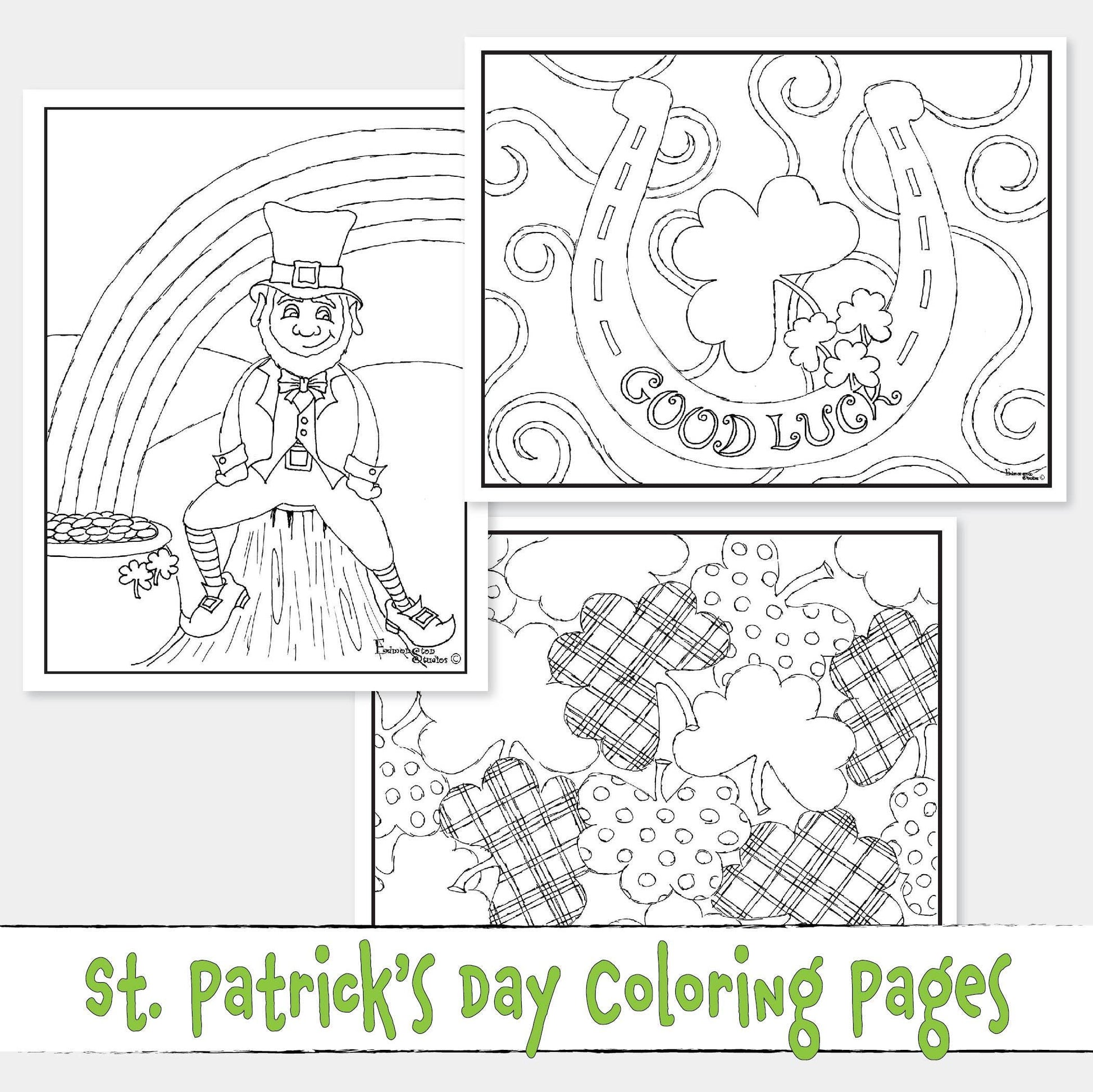 St. Patrick's Day Coloring Pages